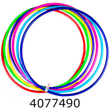 Обруч Кольоровий великий 90см Bamsic (10) 0181