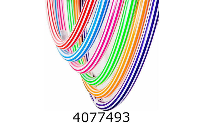 Обруч зебра 2 серед.. 75см Bamsic (10) 0174