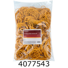 Резинка для грошей 1000г Axent Unicolor жовта (10) D4633