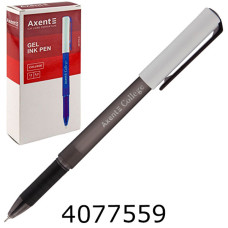 Ручка гелева Axent College чорна 05мм (12) AG1075-01-A