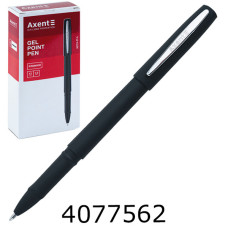 Ручка гелева Axent Premier чорна 05мм (12) AG1114-01-A