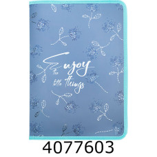 Папка на блискавці А4+ об'ємна Axent Flower Symphony-3 1804-46-A