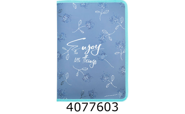 Папка на блискавці А4+ об'ємна Axent Flower Symphony-3 1804-46-A