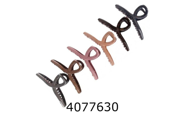 Крабик для волосся 11см ціна за 6 шт 1-215045