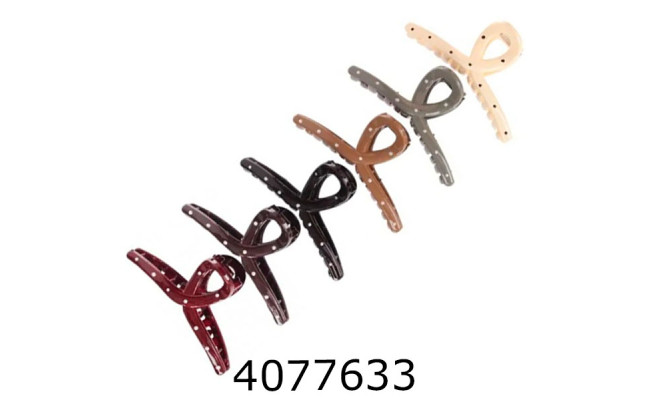 Крабик для волосся 7см ціна за 6 шт 1-215021