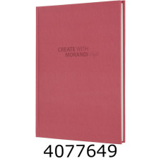 Блокнот А5 80 арк. тв. лам. обкл. кл. офсет крем. Buromax 