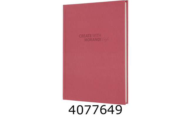 Блокнот А5 80 арк. тв. лам. обкл. кл. офсет крем. Buromax 