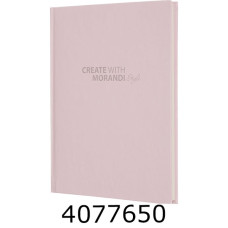 Блокнот А5 80 арк. тв. лам. обкл. кл. офсет крем. Buromax 