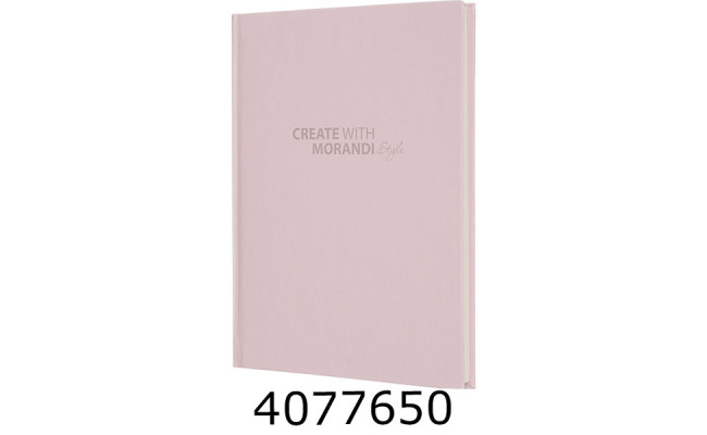 Блокнот А5 80 арк. тв. лам. обкл. кл. офсет крем. Buromax 