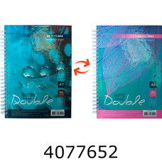 Блокнот на спір. збоку А5 96 арк. тв. лам. картон. обкл. кл. BUROMAX 