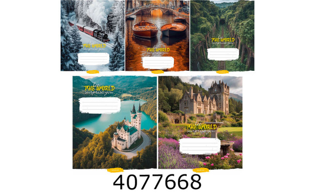 Зошит шк. 96 арк. кл. Школярик ВД-лак 