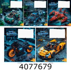 Зошит шк. 12 арк. кл. Школярик Star виб.УФ-лак 