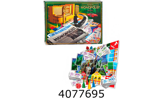 Гра наст. Монополіст укр. Danko toys (10) G-MonP-01-01U