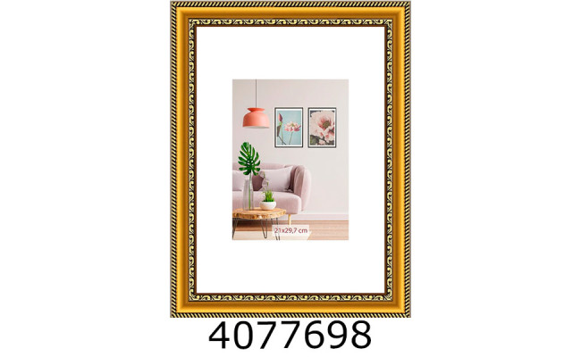 Фоторамка пластик 21*30/29 SA (картинний профіль золото)(20) 2915-248