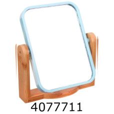 Дзеркало настільне синє 14*16 см  (6) 1-214420