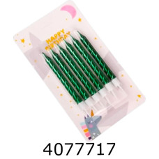 Набір свічки в торт 6 шт