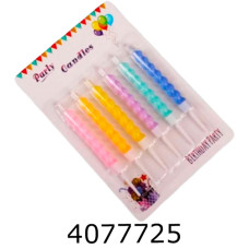 Набір свічки в торт 6 шт