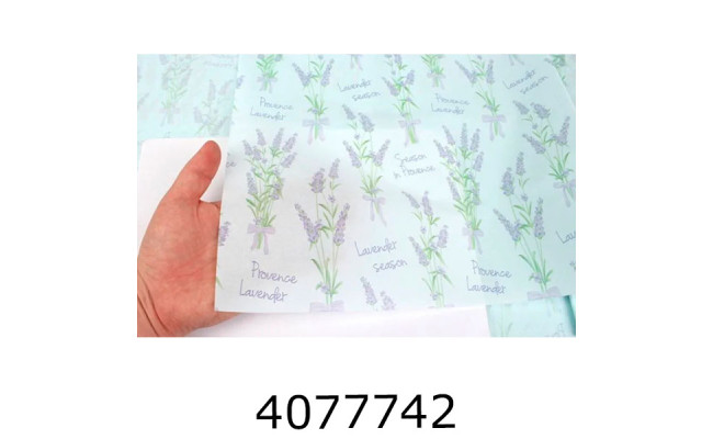 Папір подар. 50*70см тишью 26г/м ціна за 20 арк. 5-86726