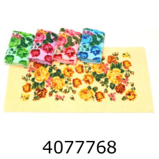 Рушник мікрофібра 25*50 см ціна за 5 шт 28605