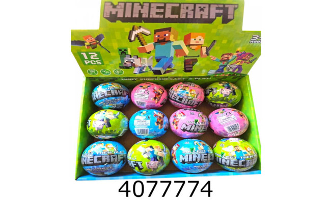 Герої Куля сюрприз Майнкрафт 7 см (12) VDD K0162