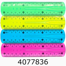 Лінійка пласт. 15см Josef Otten силіконова мікс (50) 110432_IMG