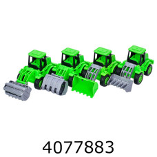 Будтехніка в дисплеї. рухомі деталі  4 видів 13см (12/288) YM-F20