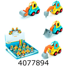 Машина в дисплей-боксі інерц. 4 види 9.5см/33*7*32.5 (12/24) 899-41D