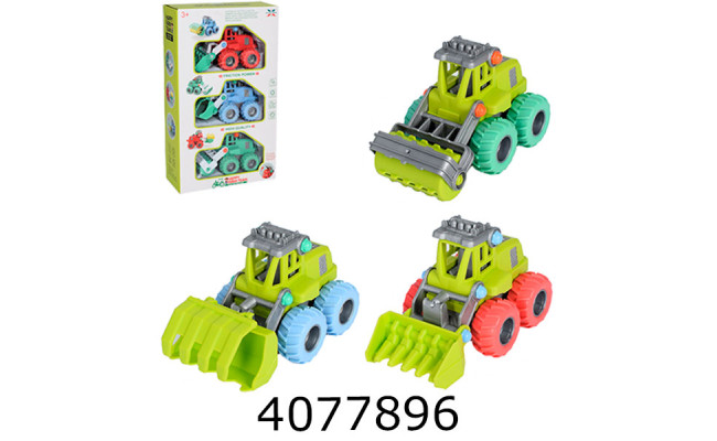 Набір машинок 3шт інерц. в коробці 2 види 185*32*75см (48) 2018-51-52