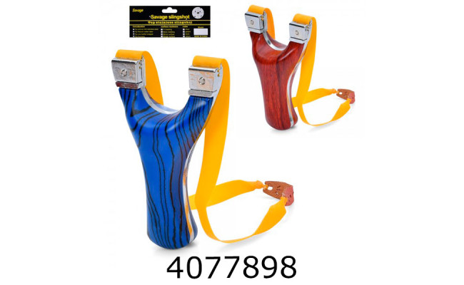 Рогатка в кульку пластик+ метал 13см (40) MS 4377