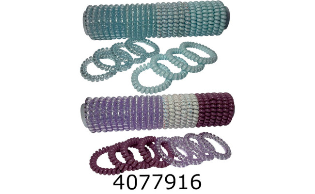 Резинка для волосся Пружинка 25 шт bb3551