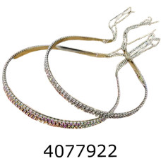 Обруч стрази ціна за 3 шт bb3837