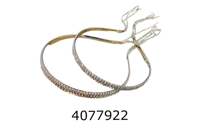 Обруч стрази ціна за 3 шт bb3837