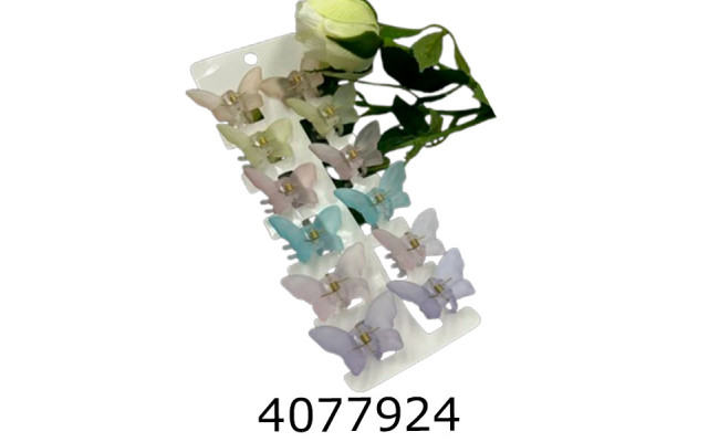 Крабик 12 шт в на планшеті метелик міні ціна за 12 шт BB8167