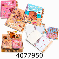 Блокнот дитячий з наліпками румбокс Капібара (24) vdd k0141