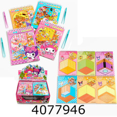 Блокнот дитячий з наліпками румбокс Куромі (20) vdd k092