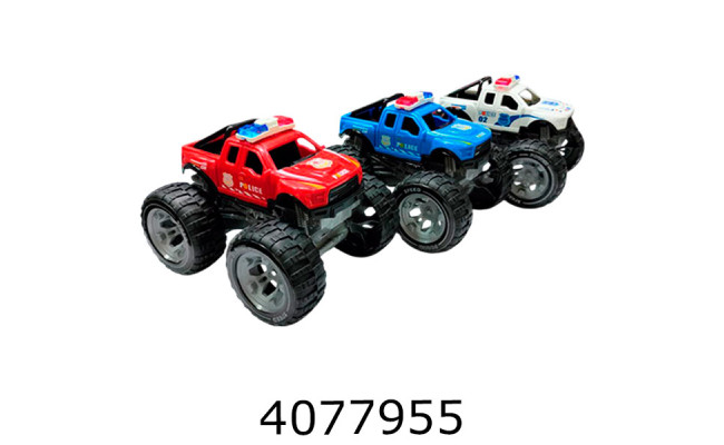 Джип інерц. в коробці.Поліція на вел.колесах 395*95*31 (9) 989-120