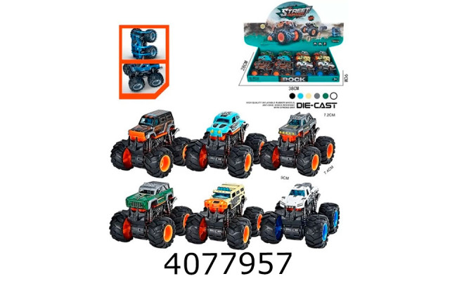 Джип інерц. в коробці. на вел.колесах 38*9*28 (12) MH-309