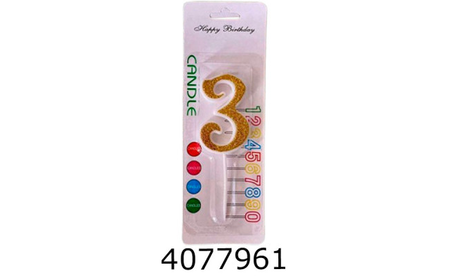 Свічки в торт 