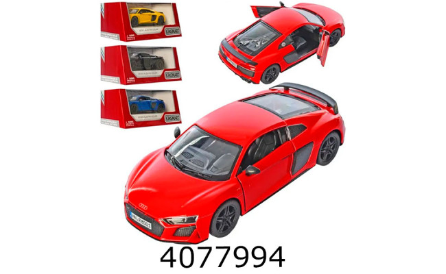 Машинка метал. Kinsmart Audi R8 Coupe 5'' (24/96) 5422АFW