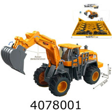 Трактор інерц. з ковшом 8шт в короп.382*79*336 (16/128) 706-23