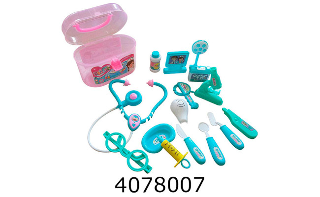 Лікарський набір в валізі 2 види 25*20*7см  (36) DF546-12A