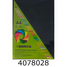 Папір кольор. А4 80г/м2 100 арк. IQ чорний B100 R50430