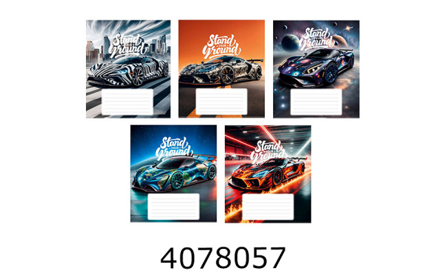 Зошит шк. 18 арк. лін. Школярик ВД-лак 