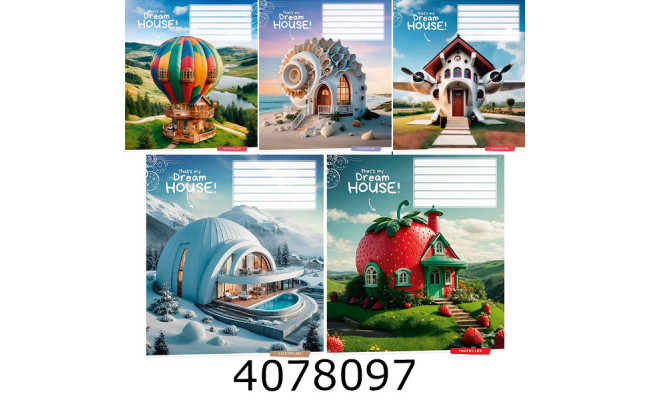 Зошит шк. 12 арк. лін. Школярик ВД-лак 