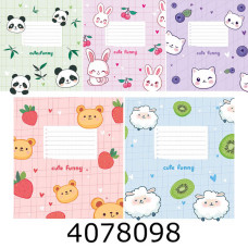 Зошит шк. 12 арк. лін. Школярик ВД-лак 