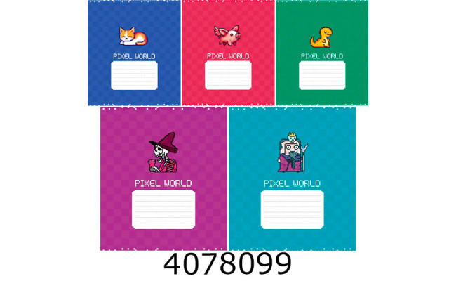 Зошит шк. 18 арк. кл. Школярик Star ВД-лак 