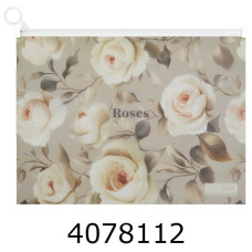 Папка конверт на zip-блискавці А4 Buromax ARABESKI світло сірий (24) BM.3948-20