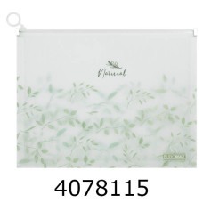 Папка конверт на zip-блискавці А4 Buromax ARABESKI білий (24) BM.3975-12