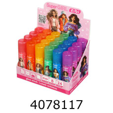 Клей-олівець ZiBi SUPER  GIRLS 8г PVP (24) ZB.6307