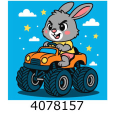 Картина по номерам 25*25см 